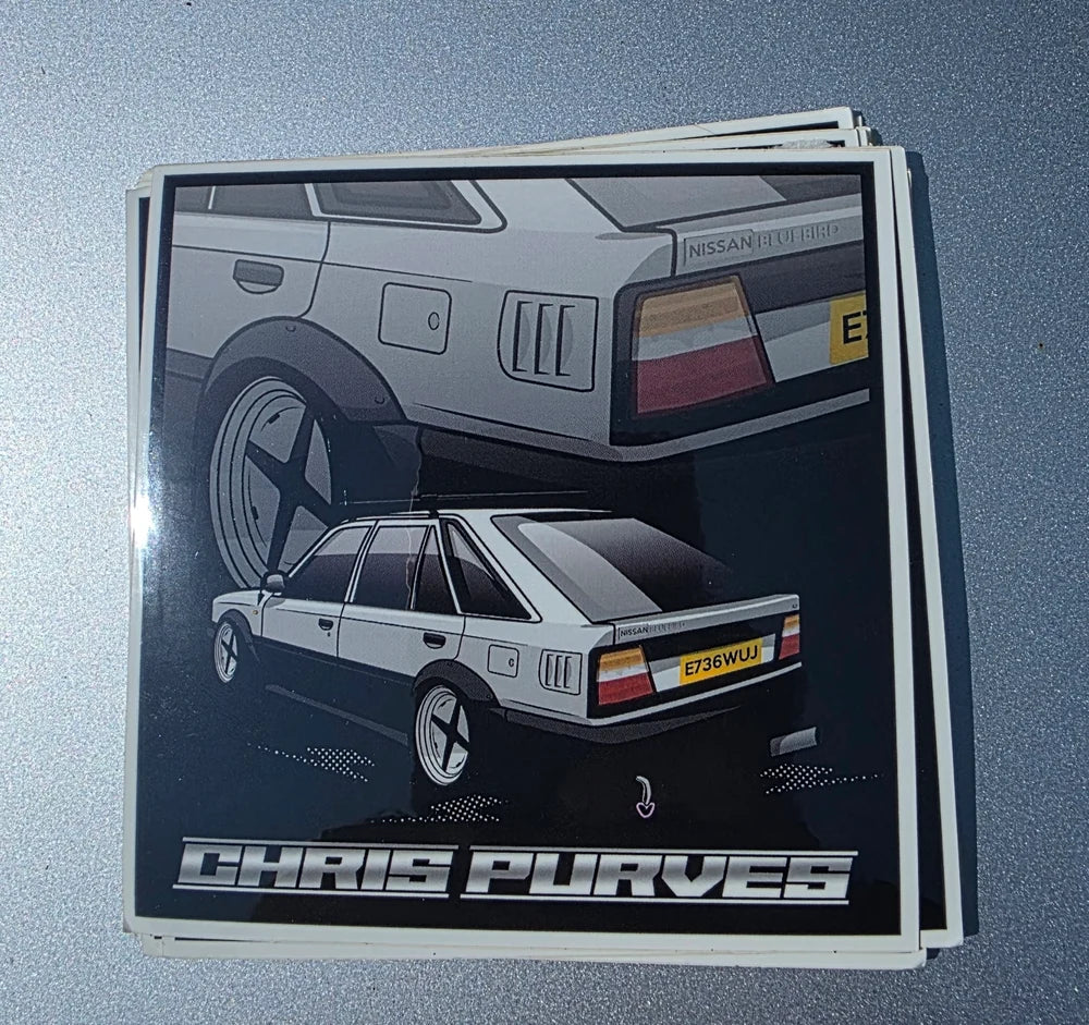 Nissan Bluebird Sticker